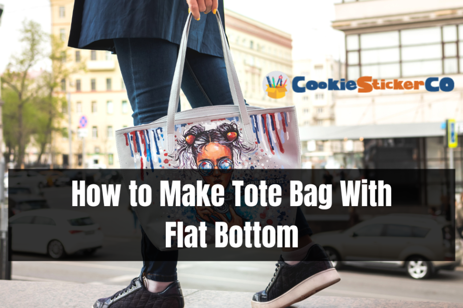 How to Make Tote Bag With Flat Bottom